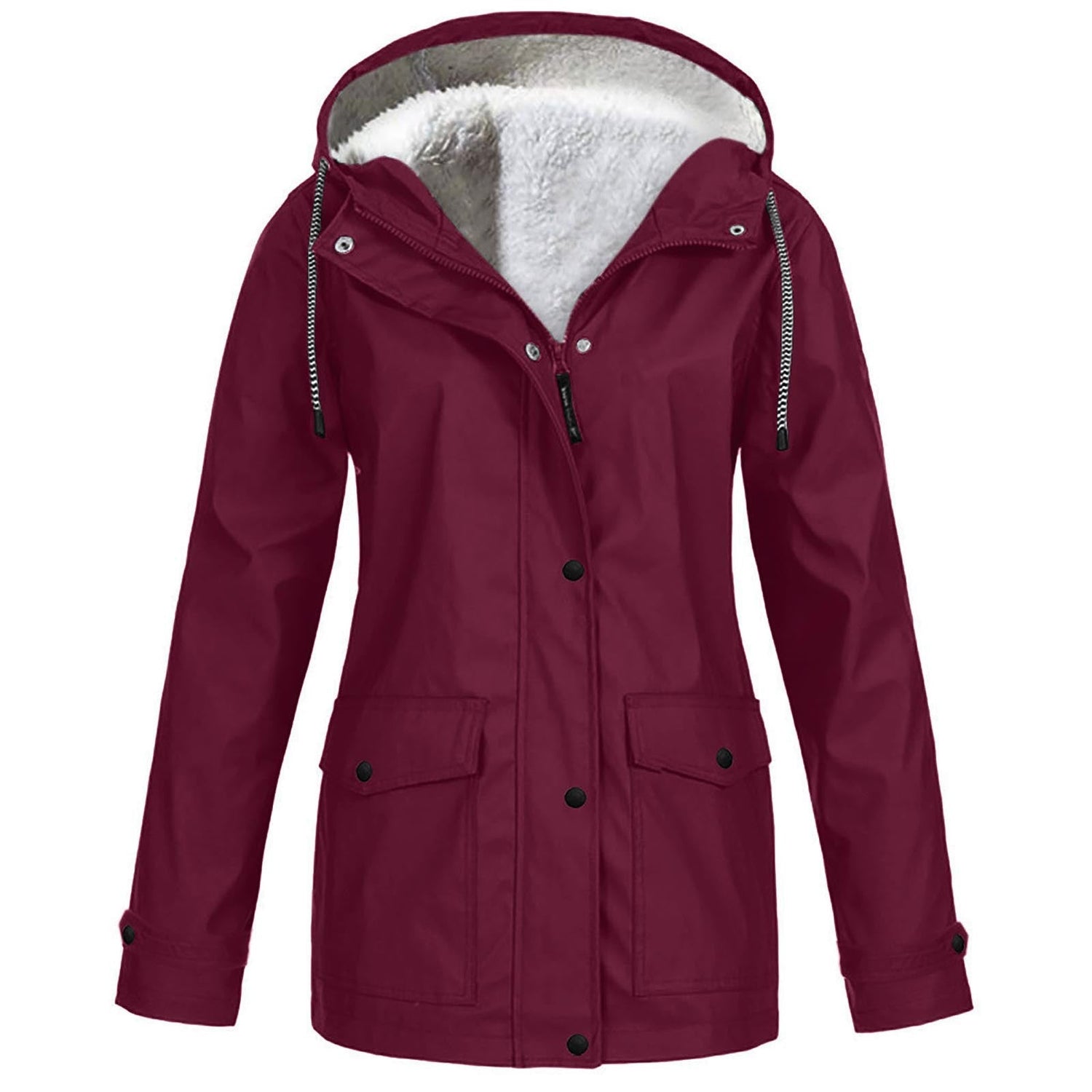 Fleece Jacket Outdoor Mountaineering Hooded Coat Winter Outwear Limorista