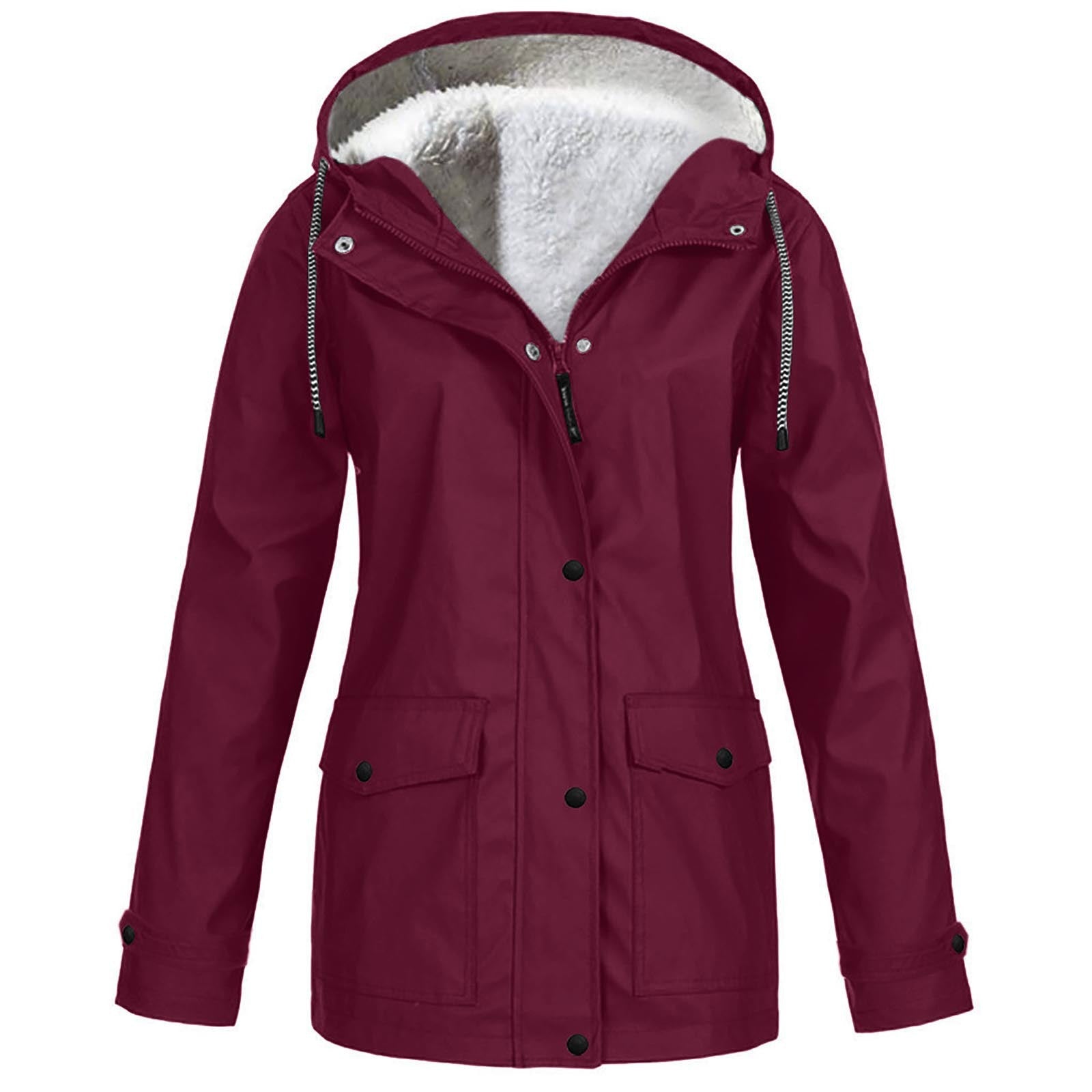Fleece Jacket Outdoor Mountaineering Hooded Coat Winter Outwear Limorista