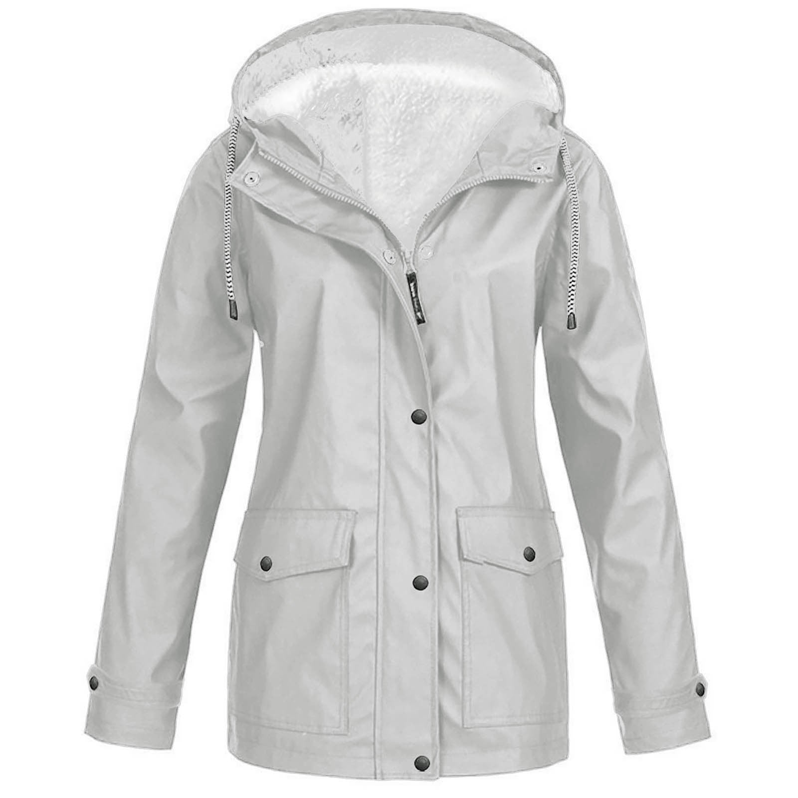 Fleece Jacket Outdoor Mountaineering Hooded Coat Winter Outwear Limorista