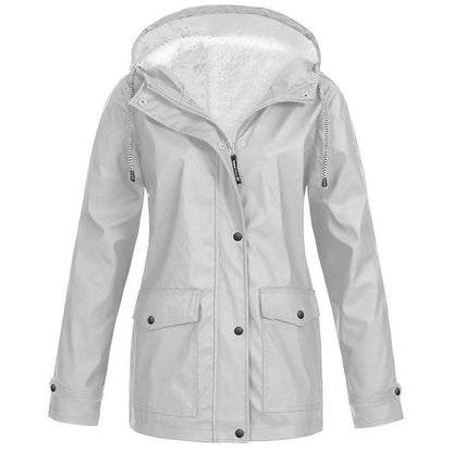Fleece Jacket Outdoor Mountaineering Hooded Coat Winter Outwear Limorista