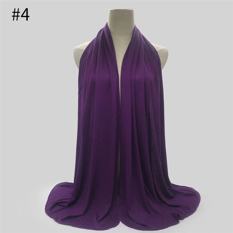 170x60cm Fashion Jersey Hijab Scarf Long Muslim Shawl Limorista