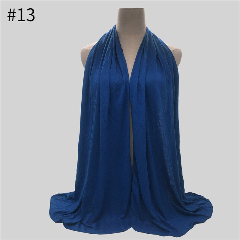 170x60cm Fashion Jersey Hijab Scarf Long Muslim Shawl Limorista