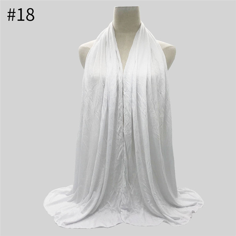 170x60cm Fashion Jersey Hijab Scarf Long Muslim Shawl Limorista