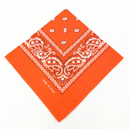 55 cm Polyester Turban Cashew Square Scarf Limorista