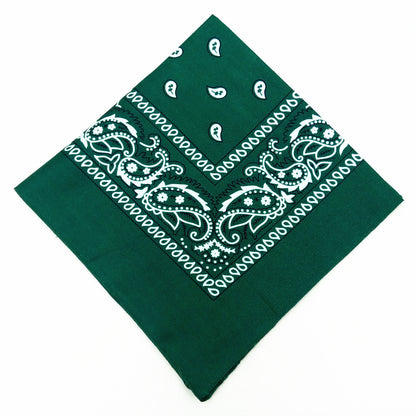 55 cm Polyester Turban Cashew Square Scarf Limorista