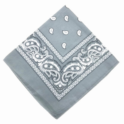 55 cm Polyester Turban Cashew Square Scarf Limorista