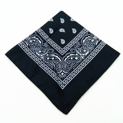55 cm Polyester Turban Cashew Square Scarf Limorista