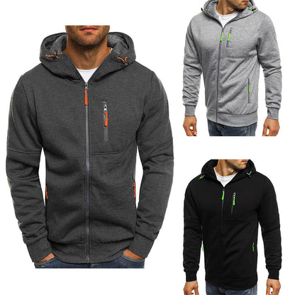 Casual Jacquard Sweater Cardigan Hooded Jacket Limorista