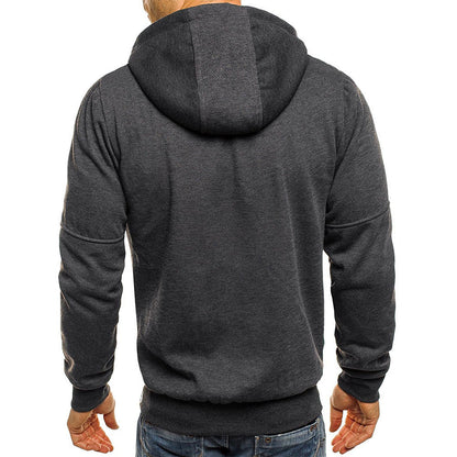Casual Jacquard Sweater Cardigan Hooded Jacket Limorista