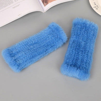 Thickened Warm Winter Wristband Mid-length Gloves Limorista