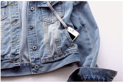 Long-sleeved Slim Jacket All-match Student Top Limorista