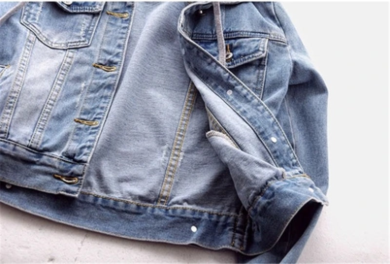Long-sleeved Slim Jacket All-match Student Top Limorista
