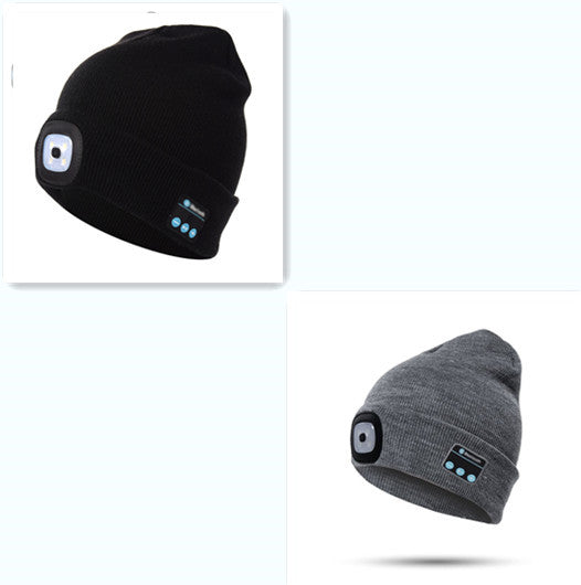 Bluetooth LED Hat Wireless Smart Headset Headphone Limorista