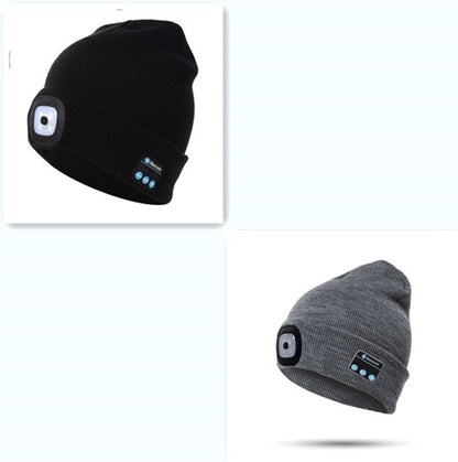 Bluetooth LED Hat Wireless Smart Headset Headphone Limorista