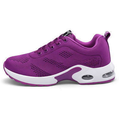 Flying Woven Mesh Shoes Women&