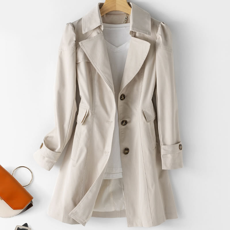 Mid-length Slim-fit Korean Jacket All-match Top Limorista