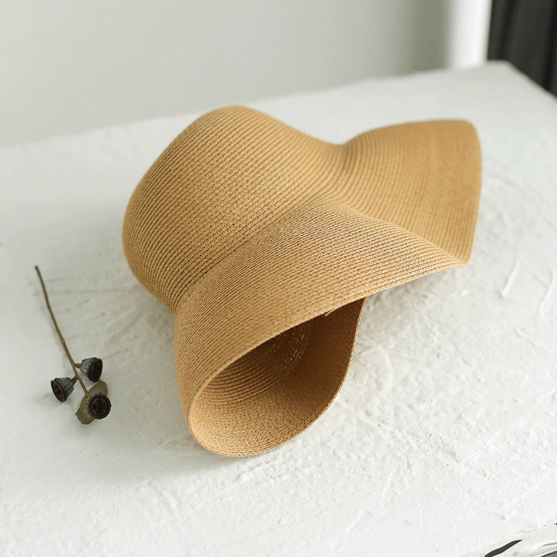 Sun Protection Hepburn Wind Sun Hat Holiday Beach Hat Limorista