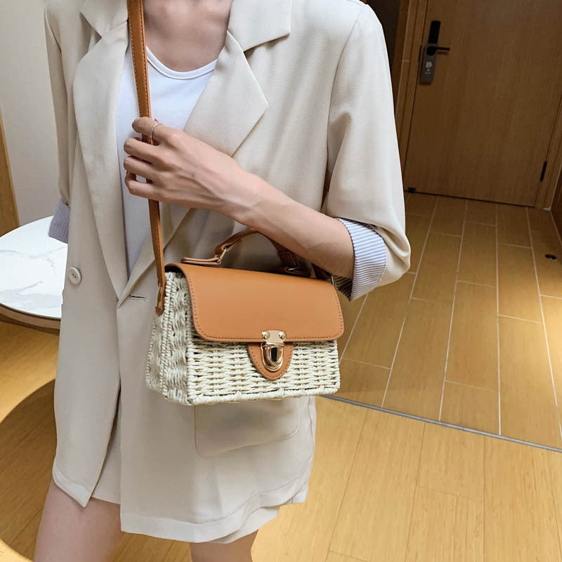 Korean Style Portable Square Beach Female Bag Limorista