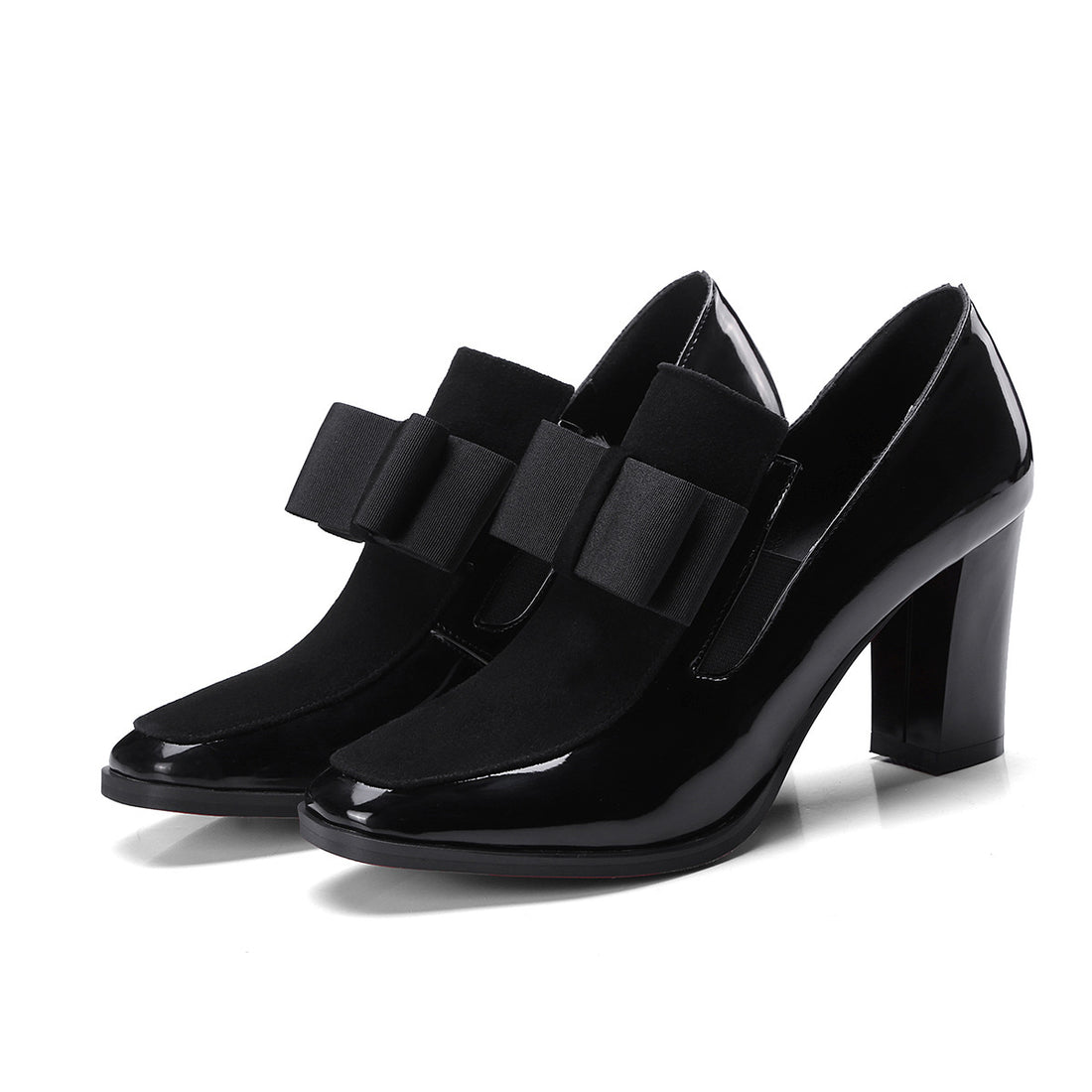 40-43 Lrge Size Shoes Spring New Single Shoes Thick Heel Women s Shoes Limorista