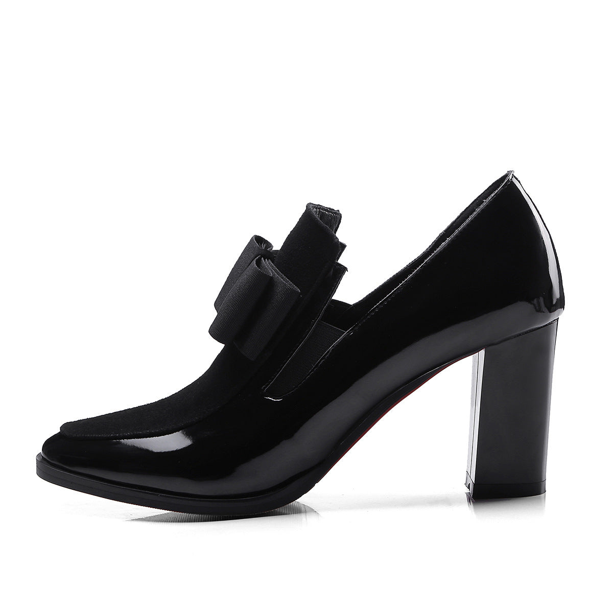 40-43 Lrge Size Shoes Spring New Single Shoes Thick Heel Women s Shoes Limorista