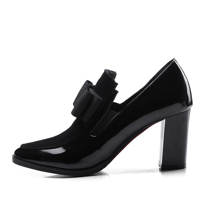 40-43 Lrge Size Shoes Spring New Single Shoes Thick Heel Women s Shoes Limorista