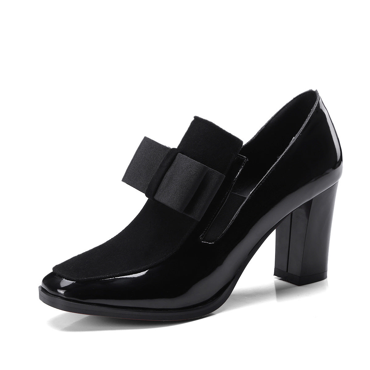 40-43 Lrge Size Shoes Spring New Single Shoes Thick Heel Women s Shoes Limorista