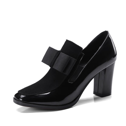 40-43 Lrge Size Shoes Spring New Single Shoes Thick Heel Women s Shoes Limorista