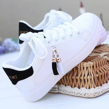 Mesh white shoes ladies fashion breathable shoes students Korean casual shoes sports shoes flat shoes womens shoes Limorista