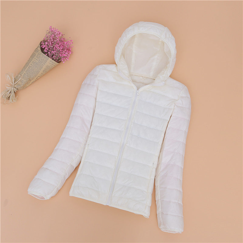 Loose Jacket Plus Fat Plus Size Light And Thin Down Jacket Women Short Short Fat Sister Catty Fat Mm Special Mother Thin Limorista