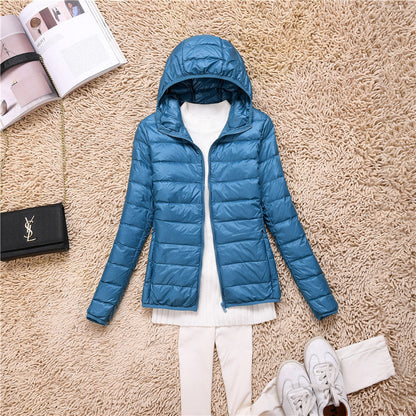 Loose Jacket Plus Fat Plus Size Light And Thin Down Jacket Women Short Short Fat Sister Catty Fat Mm Special Mother Thin Limorista
