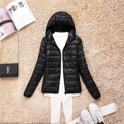 Loose Jacket Plus Fat Plus Size Light And Thin Down Jacket Women Short Short Fat Sister Catty Fat Mm Special Mother Thin Limorista