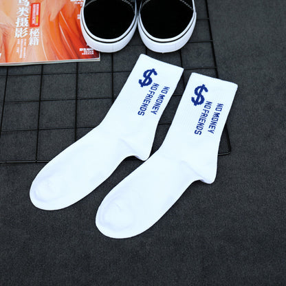 Cotton Wild Striped Men And Women Couple Sports Socks Limorista