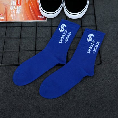 Cotton Wild Striped Men And Women Couple Sports Socks Limorista