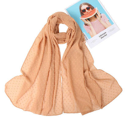 Thick Chiffon Long Scarf Limorista