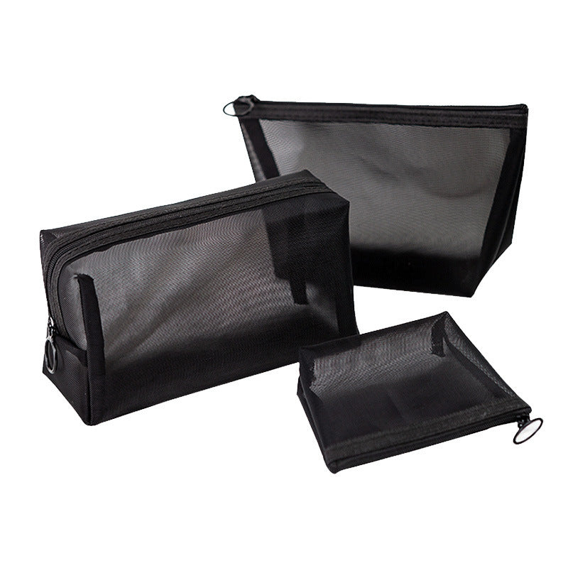 Portable Travel Toiletry Bag Transparent Mesh Toiletry Bag Limorista