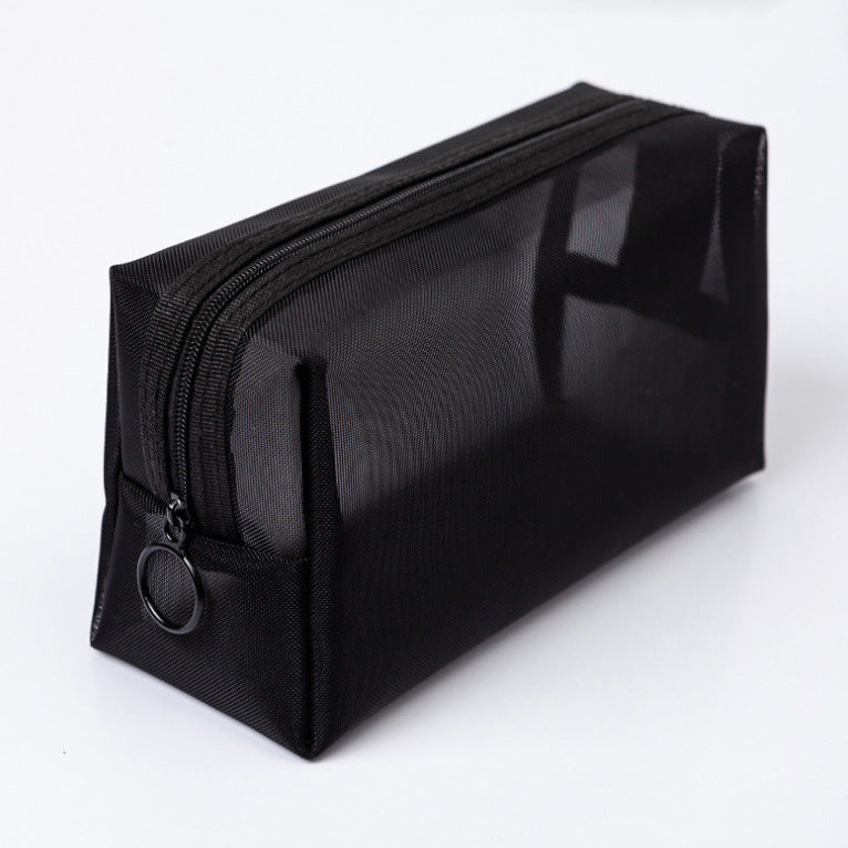 Portable Travel Toiletry Bag Transparent Mesh Toiletry Bag Limorista