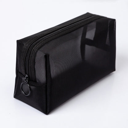 Portable Travel Toiletry Bag Transparent Mesh Toiletry Bag Limorista