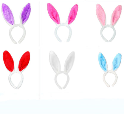Plush Bunny Ears Headband Headdress Limorista