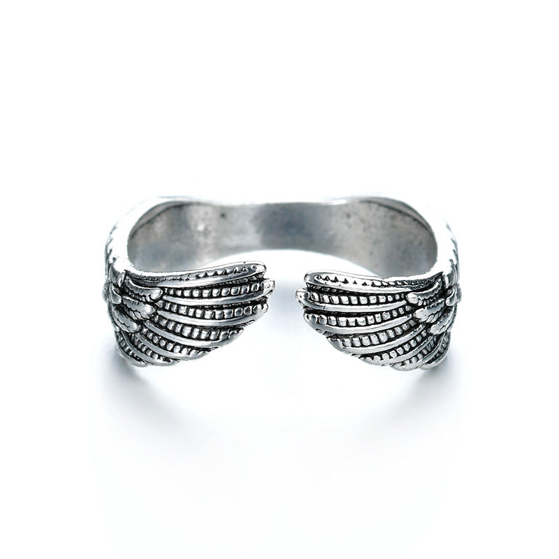 Hip Hop Angel Wing Ring Male Limorista