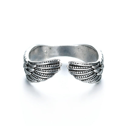 Hip Hop Angel Wing Ring Male Limorista