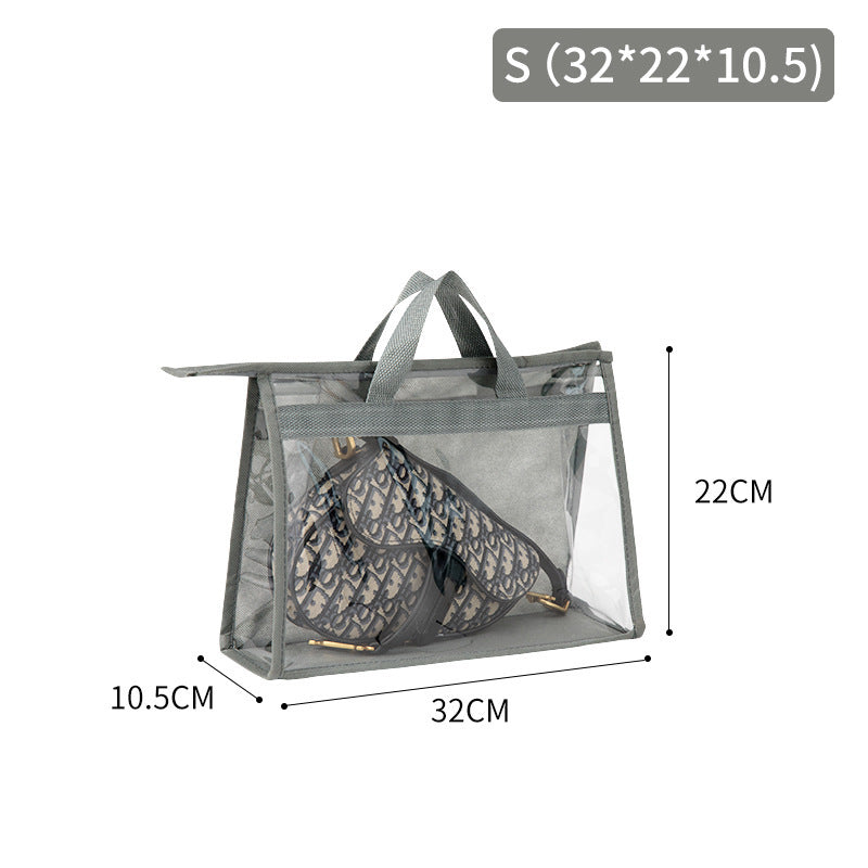 Bag Dust Bag Wardrobe Hanging Bag Storage Bag Pvc Transparent Waterproof Leather Bag Protection Storage Hanging Bag Limorista