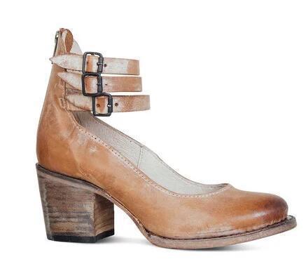 Buckle Pointed Sandals Womens Shoes Limorista