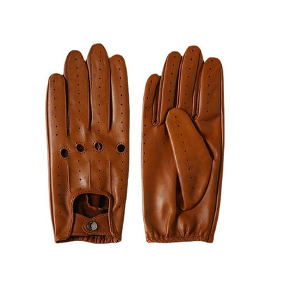 Breathable Single Layer Authentic Leather Sheepskin Fitness Gloves Limorista