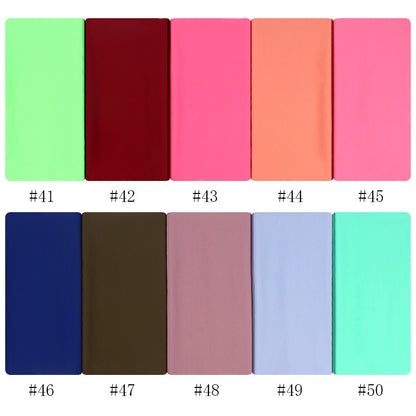 70x180cmMonochrome Pearl Chiffon Hijab Scarf Limorista