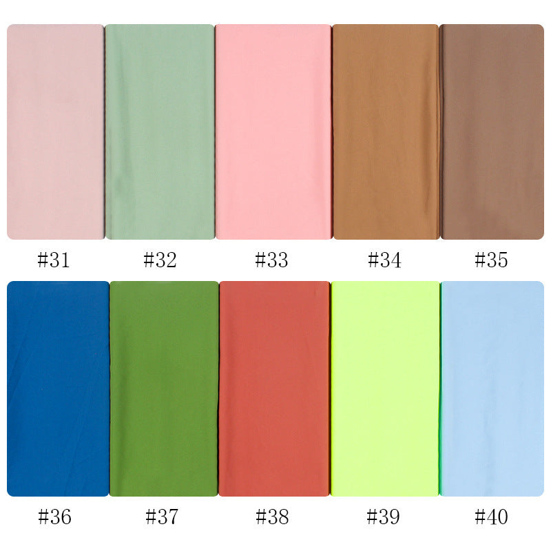 70x180cmMonochrome Pearl Chiffon Hijab Scarf Limorista