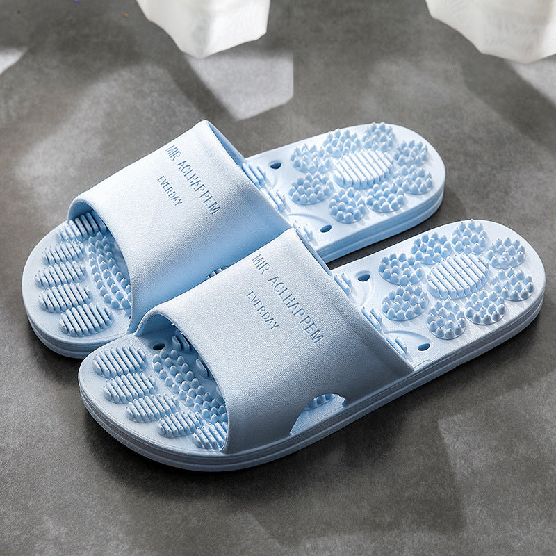 Massage Floor Slippers For Men Summer Indoor Home Limorista