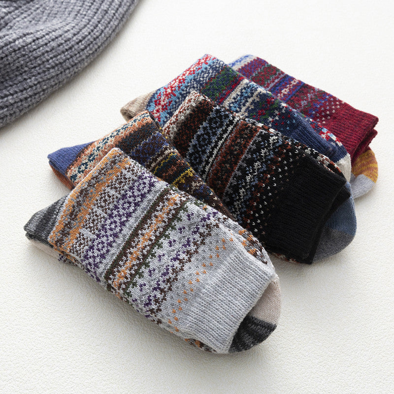 Autumn And Winter Thickened Pointy Wool Socks Limorista