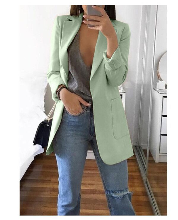 Lapel Slim Cardigan Temperament Blazer Limorista