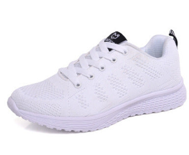 New Style Sports Shoes Women Flying Woven Mesh Women&