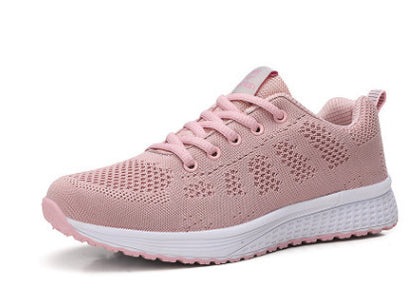 New Style Sports Shoes Women Flying Woven Mesh Women&